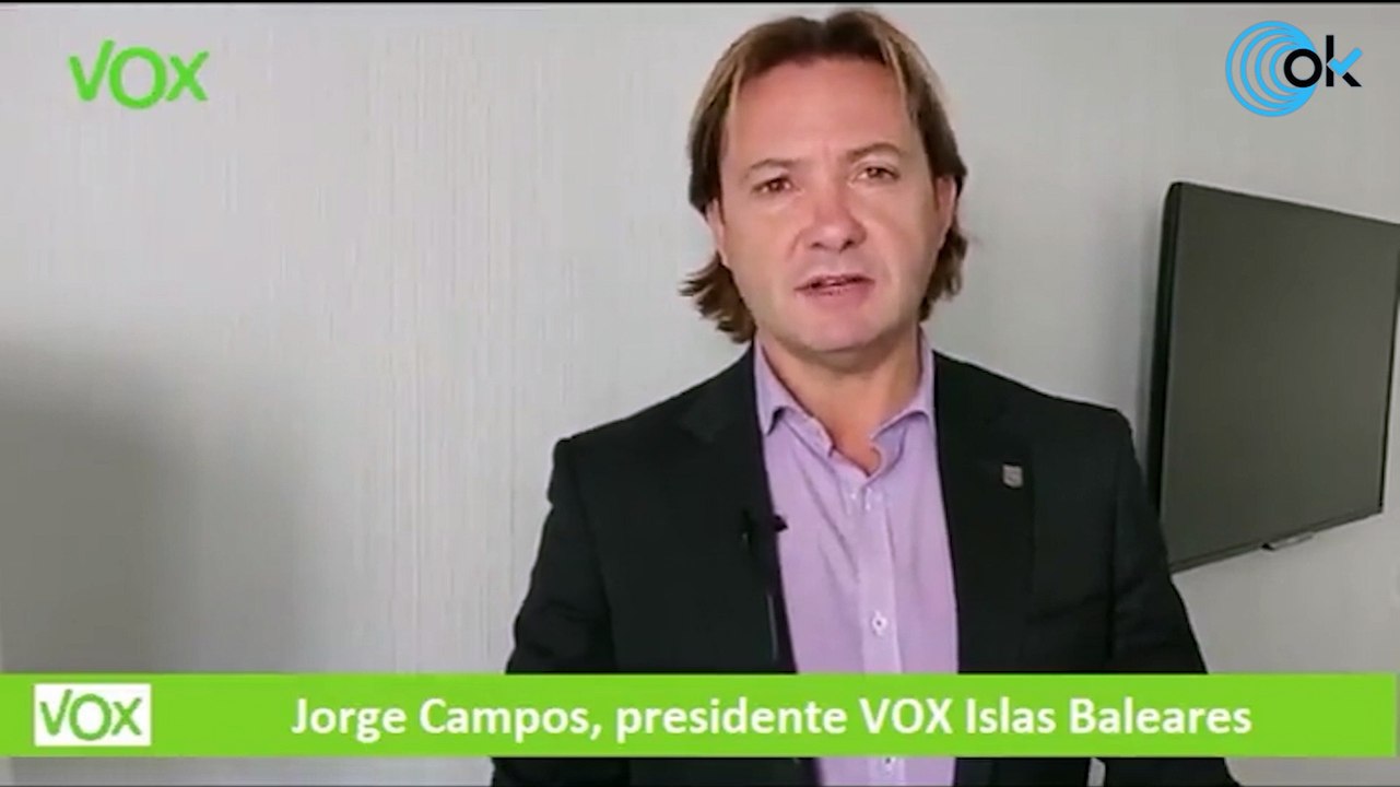Vox responde al PSOE sobre la noticia que publica OKBALEARES de su posible ilegalización