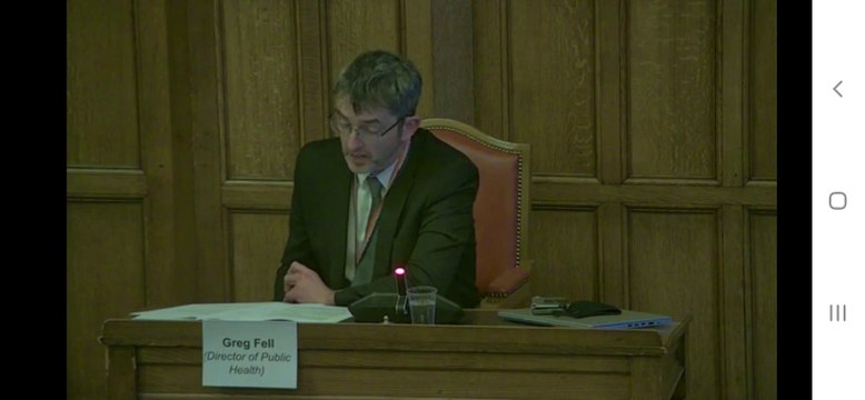 Sheffield director of public health Greg Fell is worried about a serious flu outbreak this winter