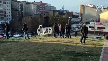 Erzurum'daki deprem sonrası görüntüler