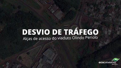 Ecocataratas avança com as obras no viaduto Olindo Periolo, em Cascavel