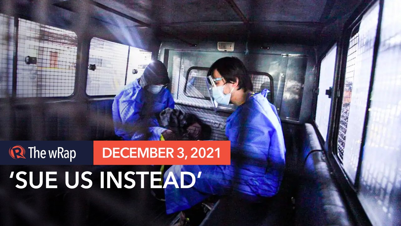 ‘Sue us instead’: Jailed Pharmally execs still won’t budge over missing documents