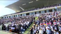 Papa Francesco: un pensiero ai migranti durante la Messa nello stadio (semivuoto) di Nicosia