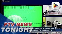 Comelec conducts a test on automated election system ahead of 2022 polls l via @Karen Villanda