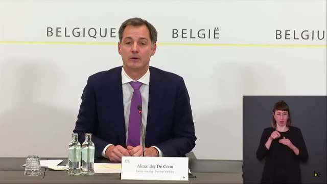 Comité de concertation : Alexander De Croo détaille les mesures qui concernent les activités à l'intérieur