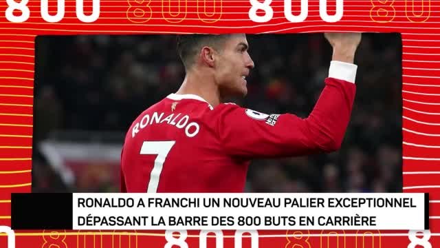 Manchester United - Cristiano Ronaldo puissance 800 buts en carrière