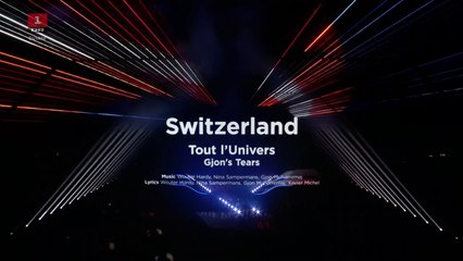 Скачать видео: Schweiz ~ Switzerland | Gjon's Tears | Tout l'univers | Semi Final | Eurovision Song Contest 2021 | DR1 ~ Danmarks Radio