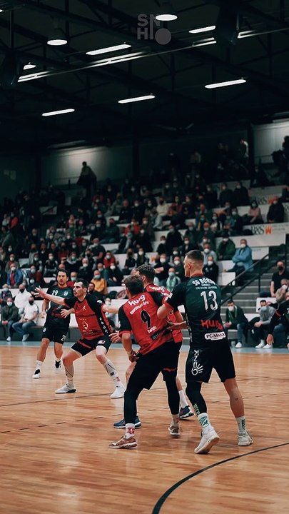 (II) Spielszene vom Handballderby Sportfreunde Söhre vs. SG Börde Handball