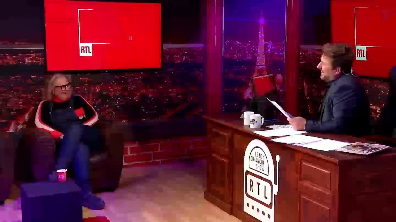 Valérie Damidot invitée de Bruno Guillon dans "Le Bon Dimanche Show"