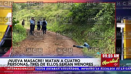 ¡Nueva Masacre en Honduras! Ejecutadas encuentran a cuarto personas en Santa Cruz de Yojoa