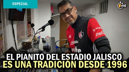 El pianito del Estadio Jalisco es una tradición desde 1996, gracias al robo de un regalo navideño