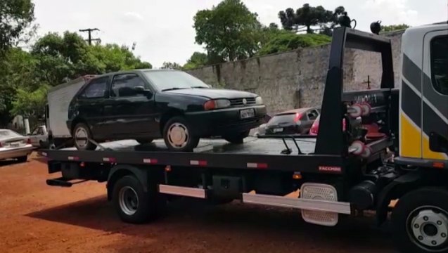 PM encaminha Gol recuperado ao pátio da 15ª SDP