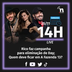 Rico faz campanha para eliminação de Day; Quem deve ficar em A Fazenda 13?