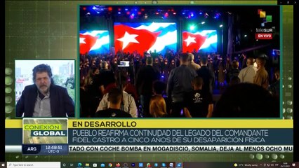 Conexión Global 25-11: Cuba conmemora aniversario 5 de la desaparición física de Fidel Castro