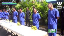 Policía Nacional presenta a 10 sujetos que cometieron diferentes delitos en Chinandega