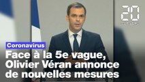 Coronavirus: L'essentiel des annonces d'Olivier Véran face à la 5e vague