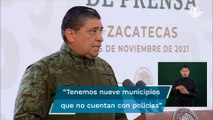 Se enviará a la Guardia Nacional a municipios sin policías en Zacatecas: Sedena