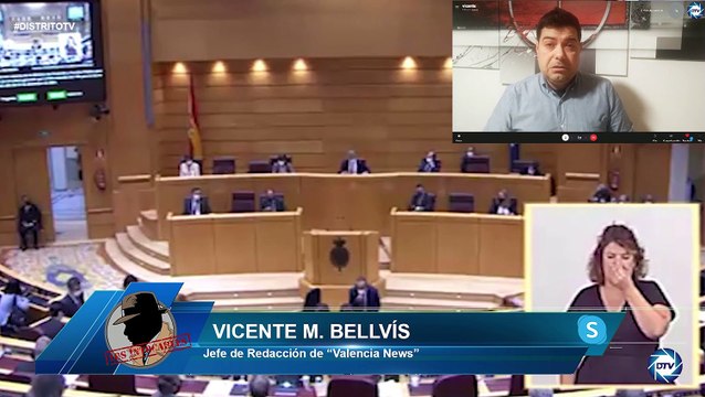 Vicente Bellvís: PP y VOX se niegan a que el senado acepte como válidos los términos “país Valencià” y “països Catalans”.