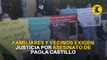 Familiares y vecinos exigen justicia por asesinato de Paola Castillo