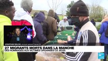 Calais : une cérémonie en hommage aux 27 migrants décédés dans la Manche