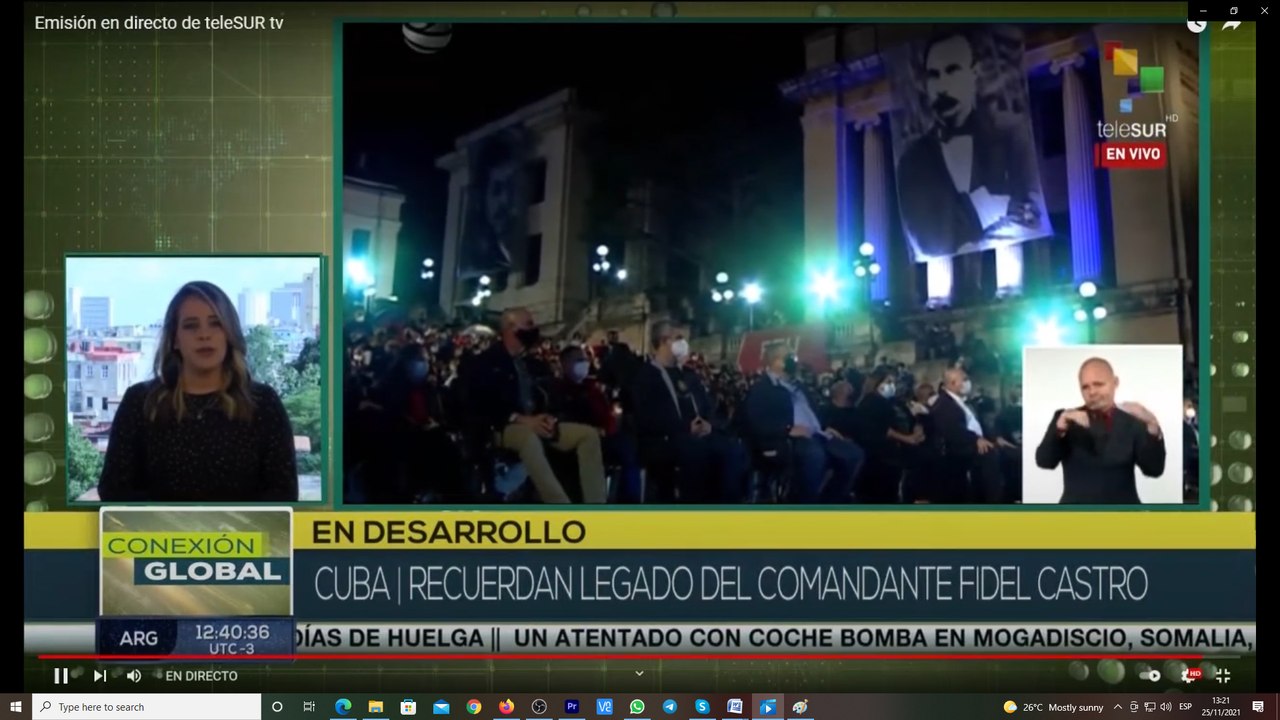 Pueblo cubano recuerda legado del Comandante Fidel Castro