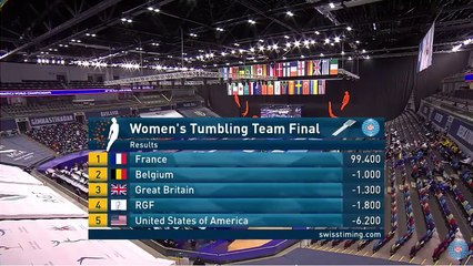 Campeonato de Europa de Gimnasia. Medalla de bronce.