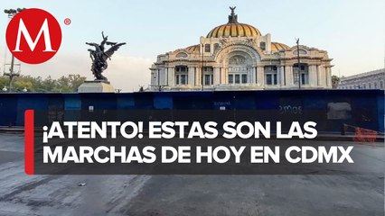 Resguardan edificios y negocios por al menos 3 marchas en la CdMx