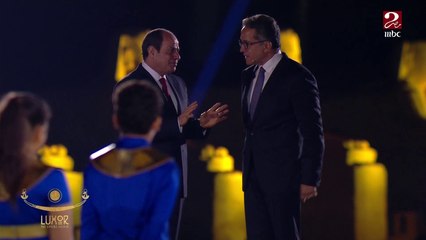 الرئيس عبد الفتاح السيسي يشهد افتتاح طريق الكباش بالأقصر .. ووزير السياحة والآثار يستعرض تفاصيل الاحتفالية