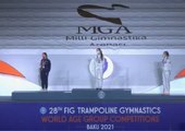 Erica Sanz, medalla de plata en el Mundial de Gimnasia en Bakú