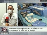 Hospital de Niños JM de los Ríos lleva a cabo jornada Quirúrgica de Traumatología Pediátrica