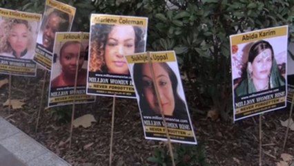 Críticas a la policía en la protesta en Londres contra la violencia machista