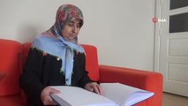 Diyarbakır'da doğuştan görme engelli kadının örnek yaşam çabası ve azmi47 yaşındaki Pervin Akdoğan, Braille alfabesini öğrenerek, umudunu mutluluk...