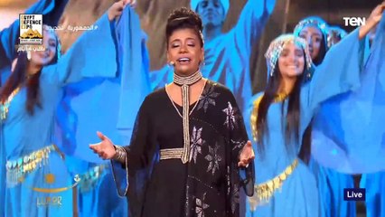 أغنية «أحلى بلاد الدنيا بلادي» خلال افتتاح طريق الكباش بالأقصر