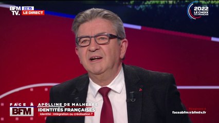 Jean-Luc Mélenchon: "Éric Zemmour se comporte comme un antisémite"