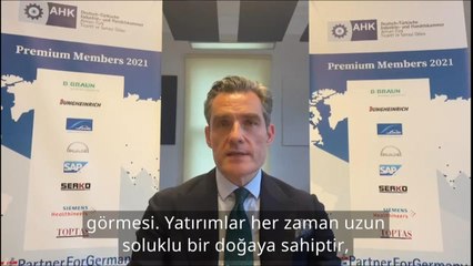 AHK Başkanı: Türkiye'deki Alman şirketlerin yatırım ilgisi arttı