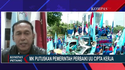 MK Putuskan Pemerintah Perbaiki UU Cipta Kerja