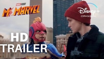 MS MARVEL Official Teaser Trailer Iman Vellani Disney Plus TV Series New 2022