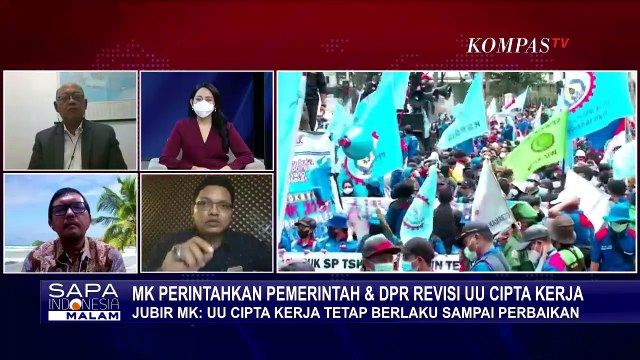 Mahkamah Konstitusi Perintahkan Pemerintah dan DPR Revisi UU Cipta Kerja
