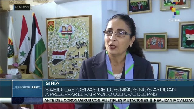 Actividad cultural infantil en Damasco honra a soldados caídos en la guerra de liberación