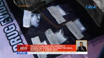 P54.5-M halaga ng umano'y shabu na isinilid sa mga tea bag, nasabat; 2, arestado | UB