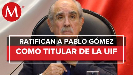 Pablo Gómez rinde protesta como nuevo titular de la UIF