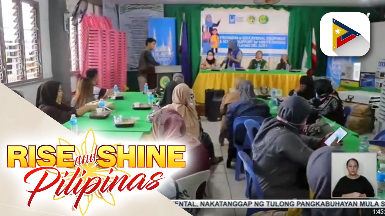 Islamic Relief Worldwide Philippines, nag-abot ng tulong sa mga eskwelahan at madrasah sa Lanao del Sur