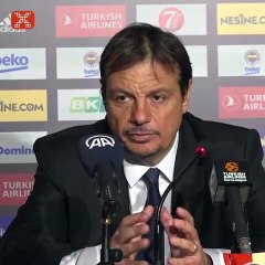 Ergin Ataman'dan Fenerbahçe Beko maçı değerlendirmesi