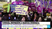 Informe desde Estambul: Policía turca reprimió las marchas contra la violencia de género