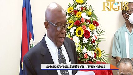 Rosemond Pradel enstale kòm nouvo minis travo piblik transpò ak kominikasyon