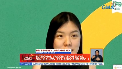 Panayam kay Dr. Beverly Lorraine Ho, Director, Dept. of Health | UB