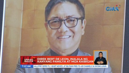 Direk Bert de Leon, inalala ng kanyang pamilya at mga kaibigan | UB