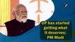 UP has started getting what it deserves: PM Modi