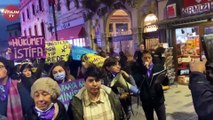 İstanbul'da Kadınlar, 25 Kasım İçin Taksim Tünel'de Eylemde ! Taksim Kadın Yürüyüşü !