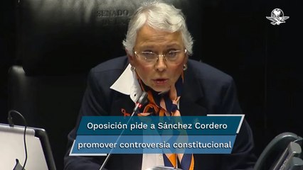 Senado consulta petición para impugnar "decretazo" de AMLO