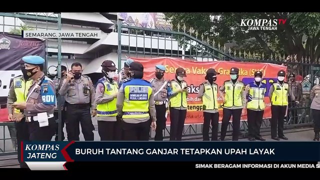 Buruh Tantang Ganjar Tetapkan Upah Layak